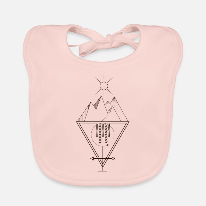 Osiris Egyptian deity Organic Baby Bibs