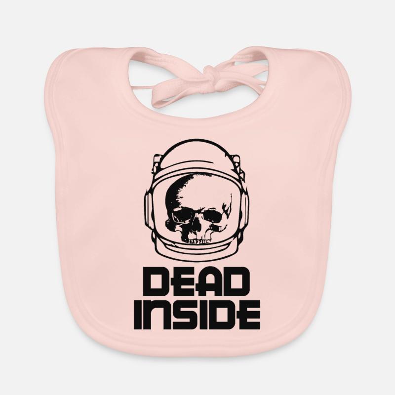 Dead inside Organic Baby Bibs