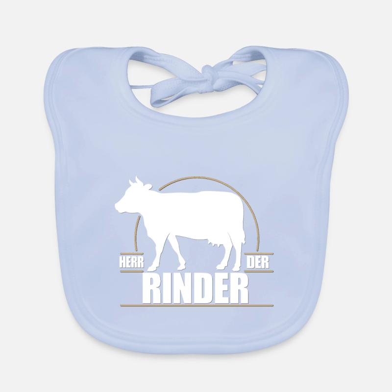 Herr der Rinder Baby Bio-Lätzchen