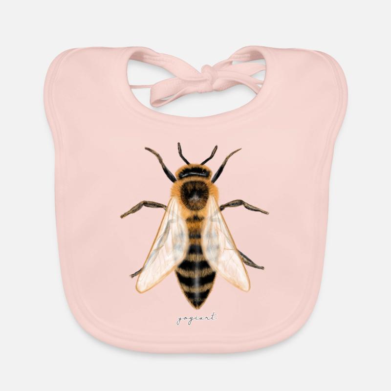 bee Organic Baby Bibs