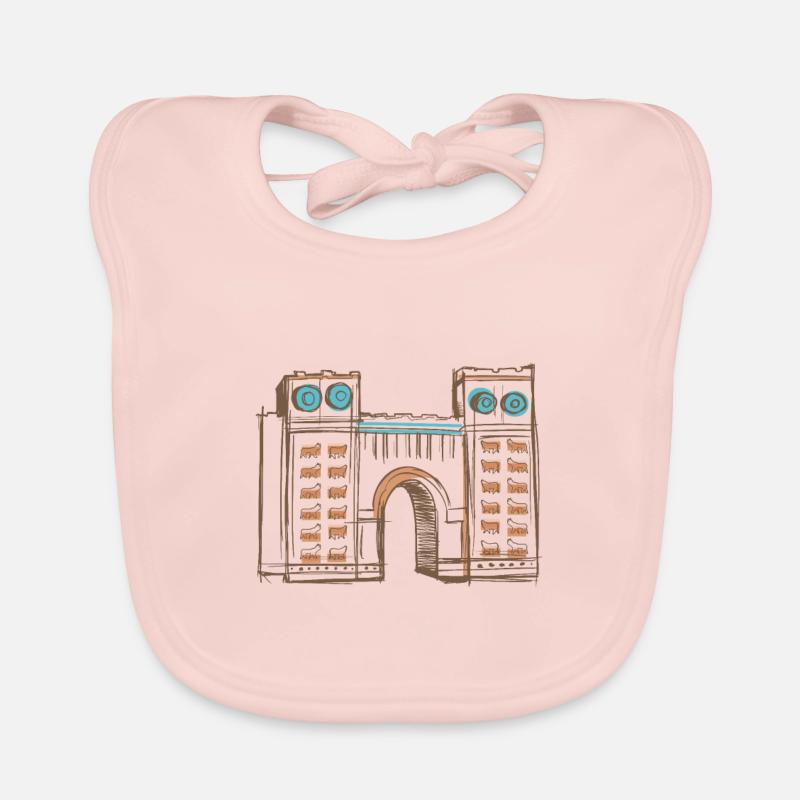Ischtar-Tor Stadttor von Babylon Baby Bio-Lätzchen