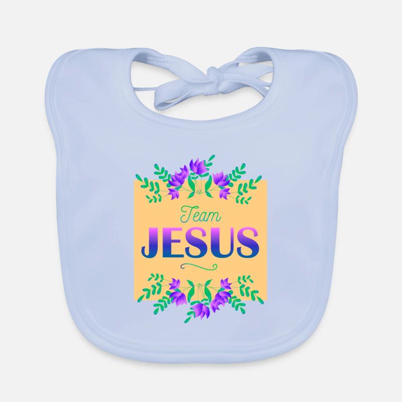 Team Jesus Bavoir bio Bébé