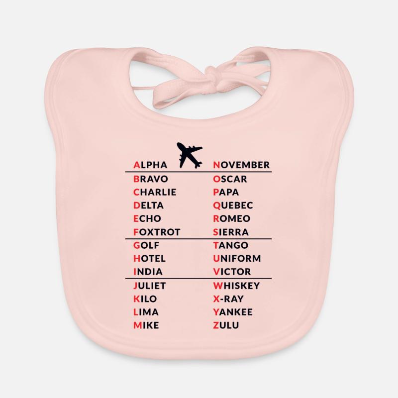 Amateur Amateurfunker Pilot Code Geschenk Baby Bio-Lätzchen