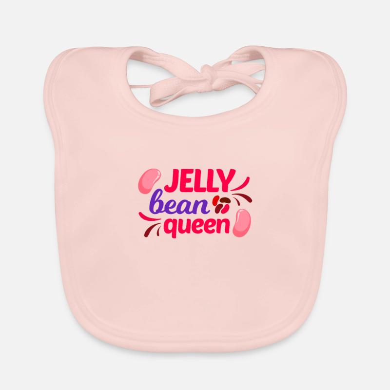 Jelly Bean Queen Candy Lover Geburtstag Baby Bio-Lätzchen
