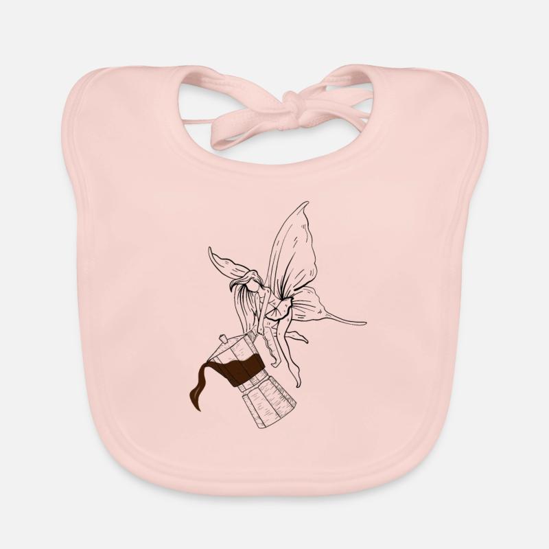 Fée du café Bavoir bio Bébé