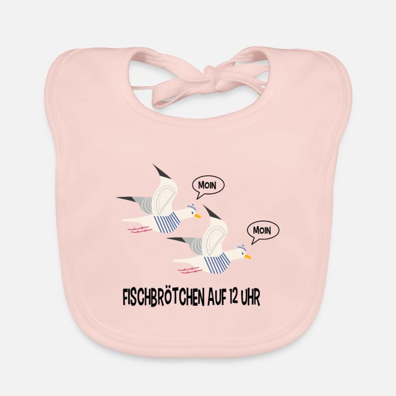 Moin Möwen Baby Bio-Lätzchen