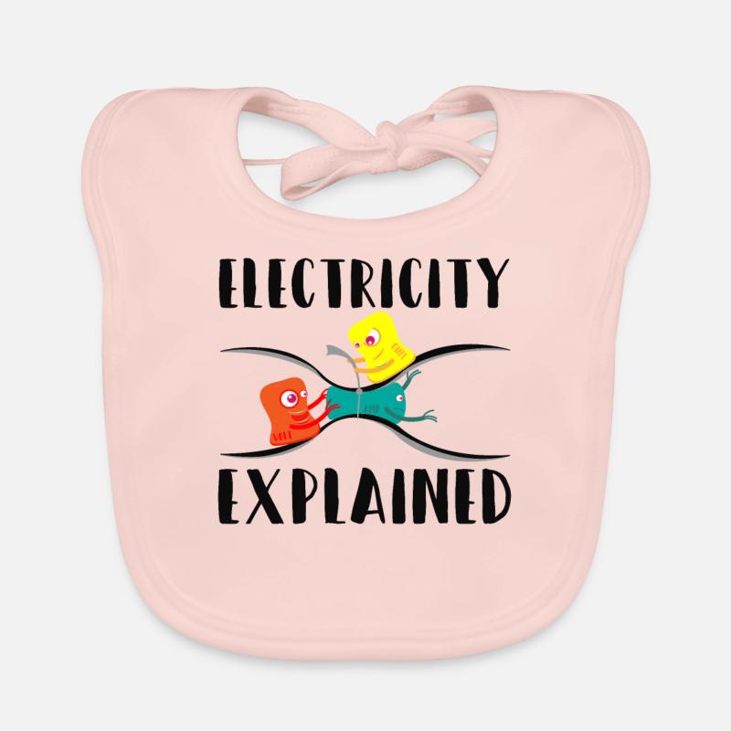 Electricity Explained Physics Nerd Organic Baby Bibs