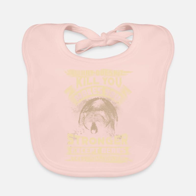 What Doesn't Kill Except For Bears Baby Bio-Lätzchen