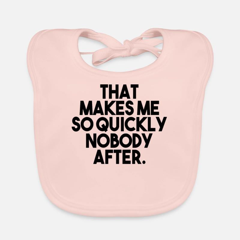 Denglisch proverbs proverb gift Organic Baby Bibs