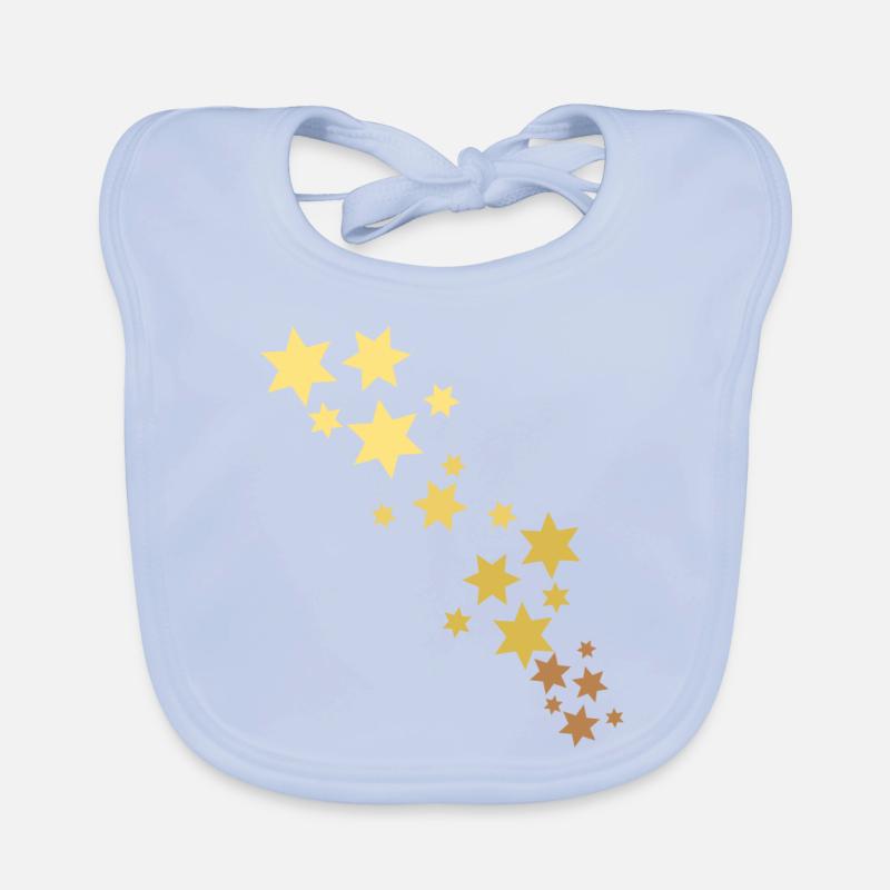 Étoiles Bavoir bio Bébé