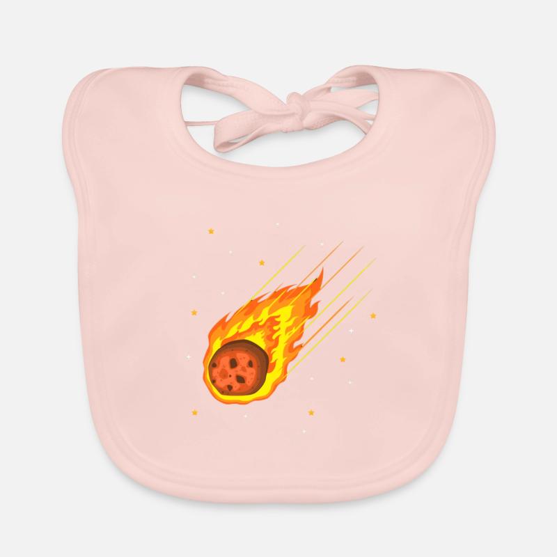 Meteorite Asteroid Comets Meteor shower Organic Baby Bibs