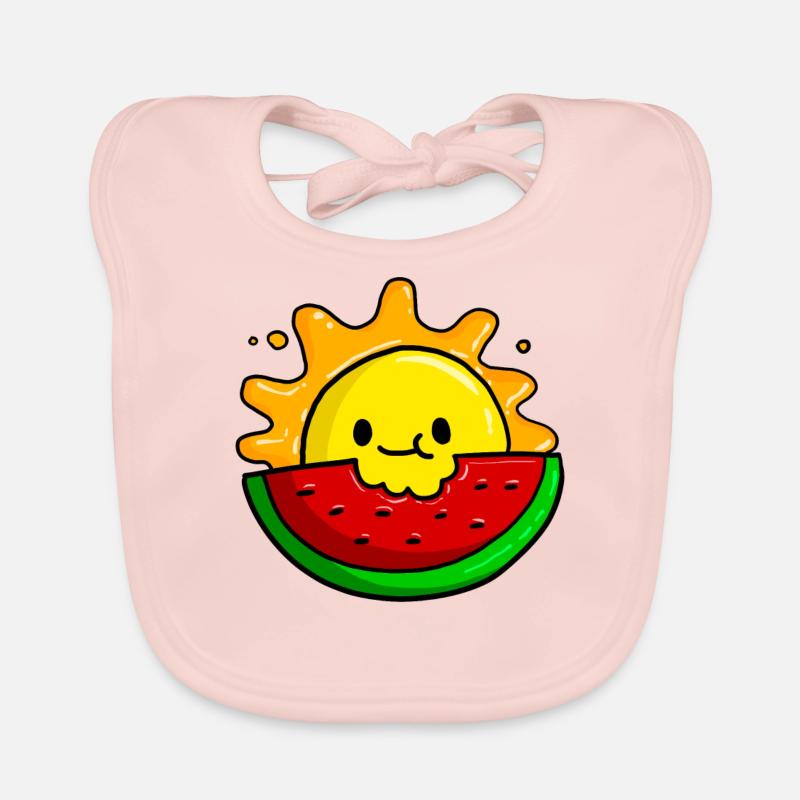 Melons Bavoir bio Bébé