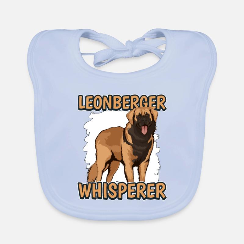 Leonberger Leonberger Whisperer Baby Bio-Lätzchen