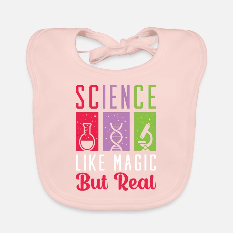 Science like magic but real shirt, Science, Magic Organic Baby Bibs