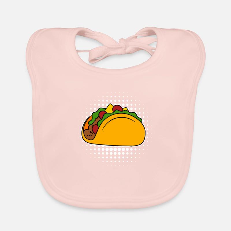 Tacos Taco Restauration rapide Bavoir bio Bébé