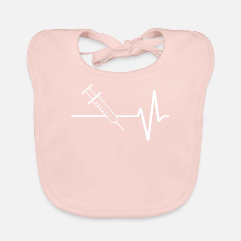 Seringue avec ligne ECG Bavoir bio Bébé