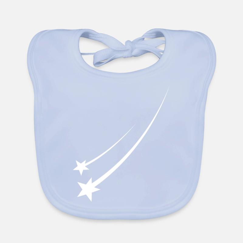 Sternschnuppe Baby Bio-Lätzchen