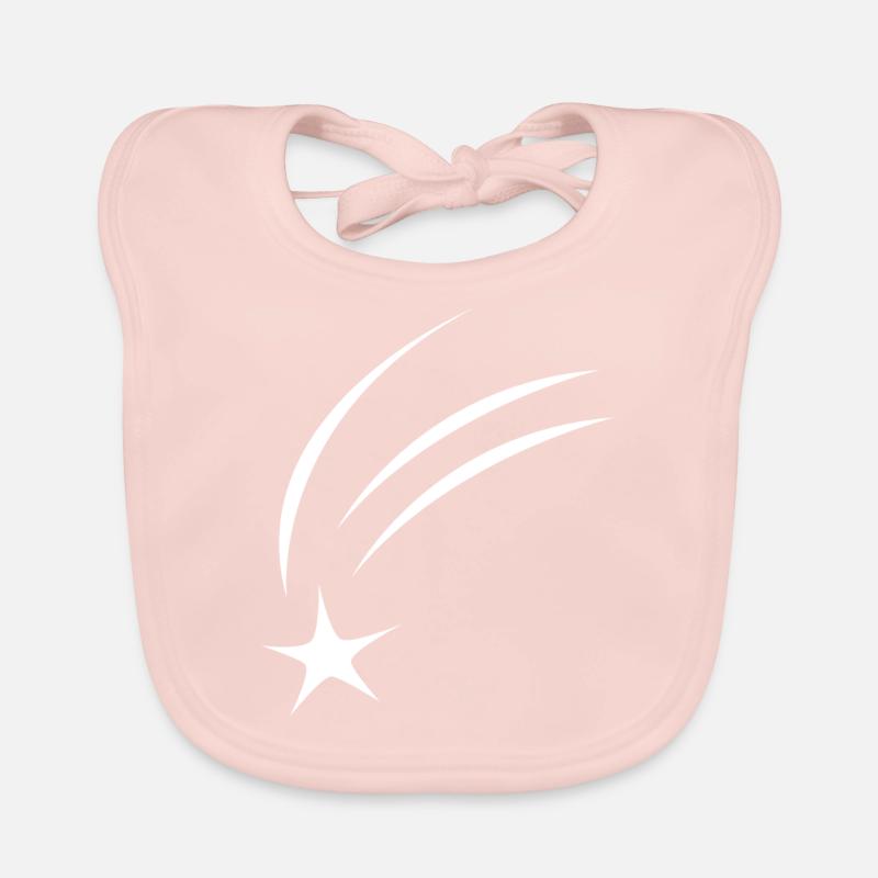 Sternschnuppe Baby Bio-Lätzchen