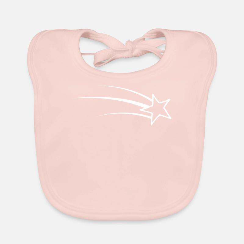 Sternschnuppe Baby Bio-Lätzchen