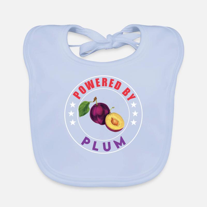 Prune Bavoir bio Bébé