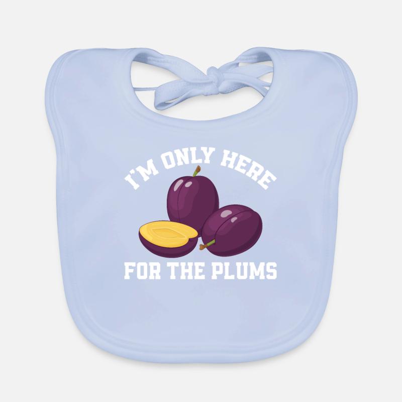 Prunes Bavoir bio Bébé