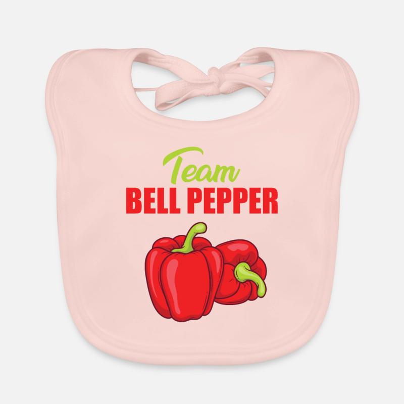 Équipe Paprika Bavoir bio Bébé