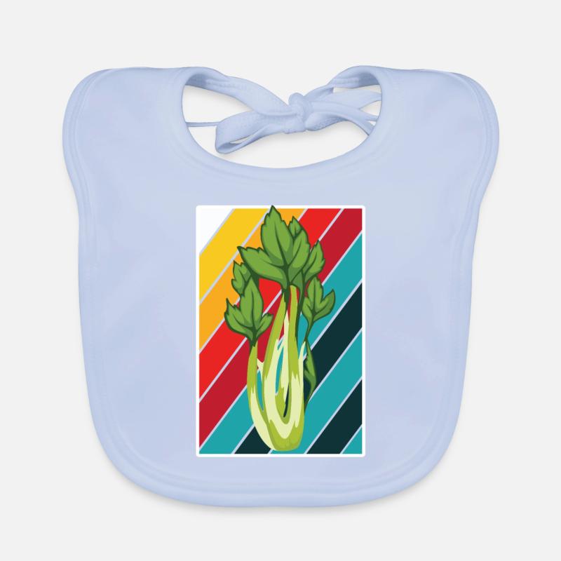 Celery Organic Baby Bibs