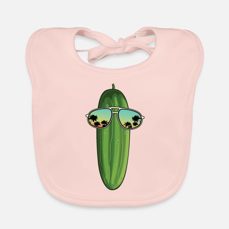 Concombre Bavoir bio Bébé