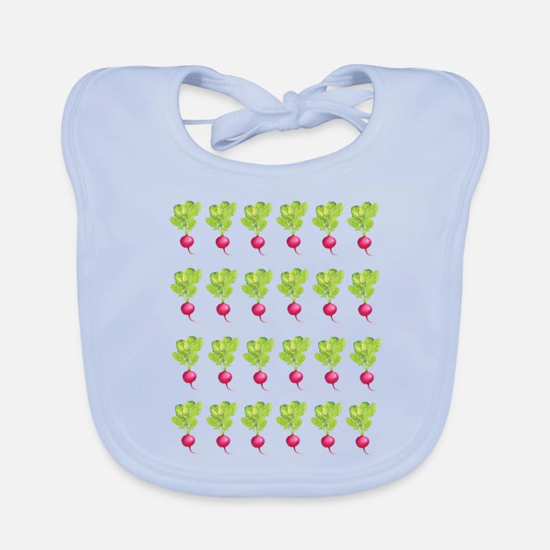 Radieschen Baby Bio-Lätzchen