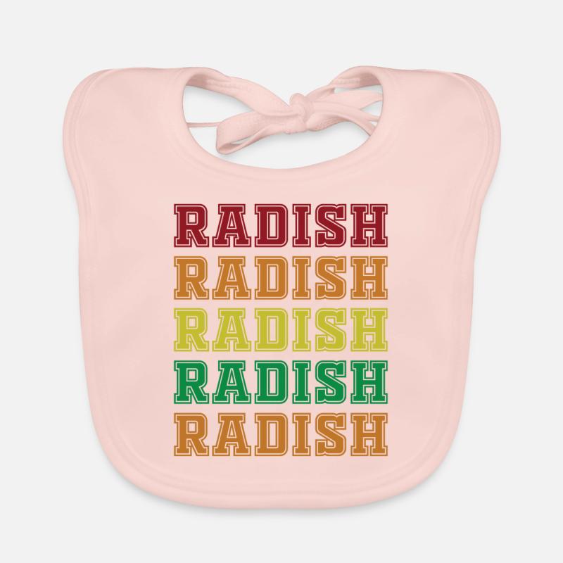 Radieschen Baby Bio-Lätzchen