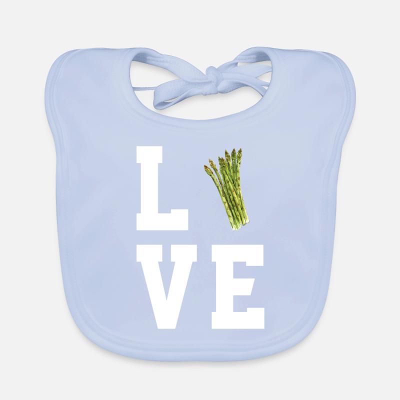 Spargel Baby Bio-Lätzchen