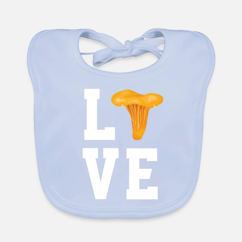 Chère chanterelle Bavoir bio Bébé