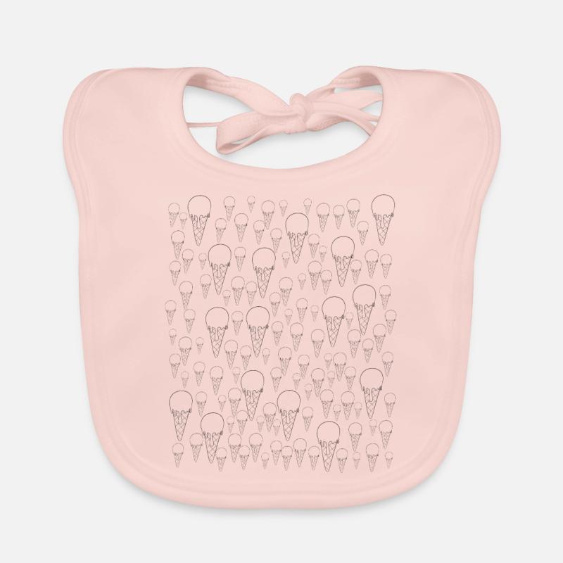 Glace sans fin Bavoir bio Bébé