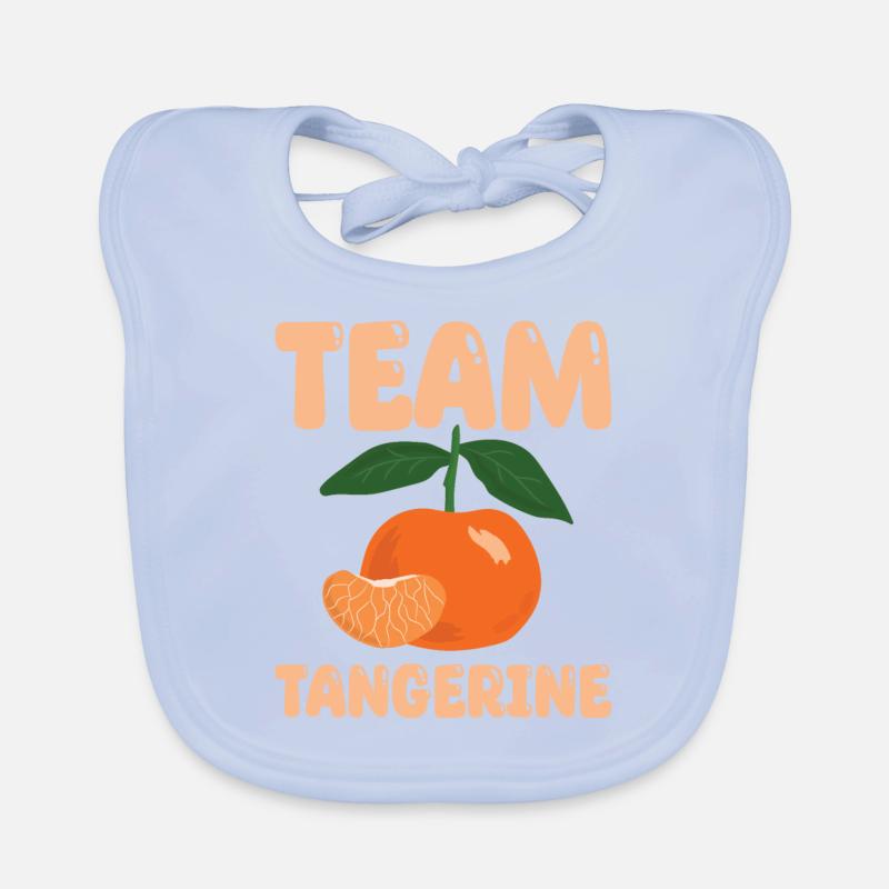 Équipe Mandarin Bavoir bio Bébé