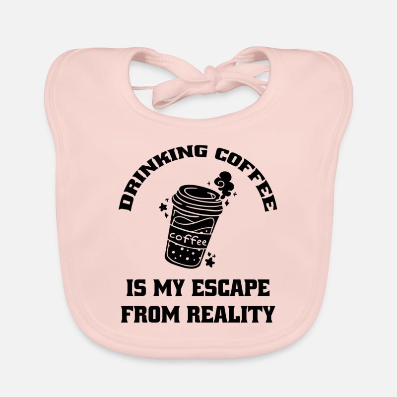 Coffee Gift Caffeine Coffee Bean Coffee Cup Organic Baby Bibs