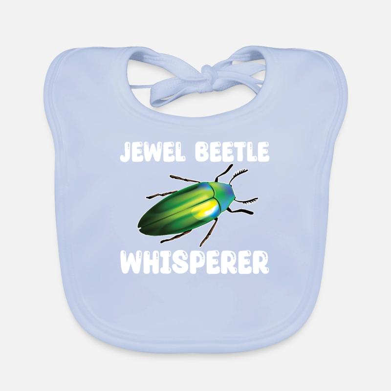 Magnifique Beetle Whisperer Bavoir bio Bébé