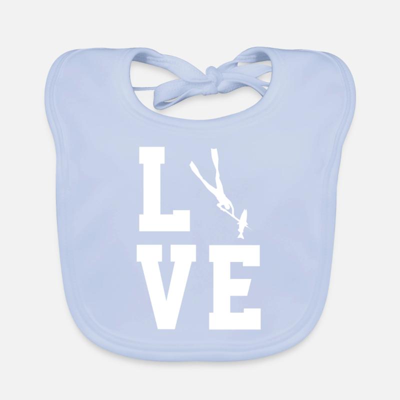 Pêche sous-marine Bavoir bio Bébé