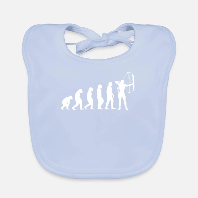 Bogenschiessen Evolution Baby Bio-Lätzchen