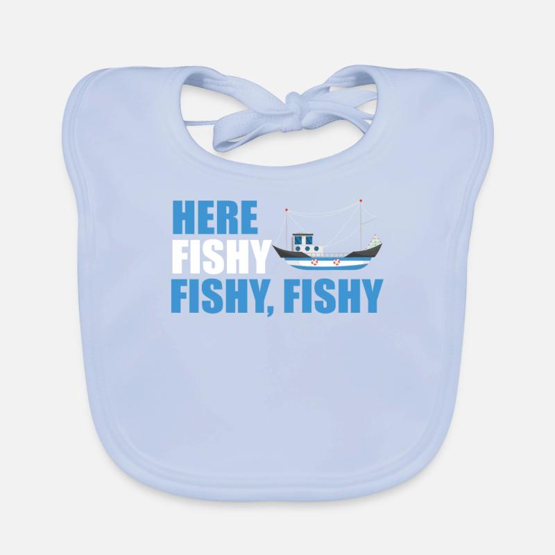 Fischkutter Baby Bio-Lätzchen