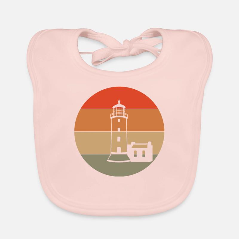 Lighthouse Organic Baby Bibs