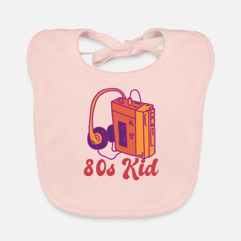 80s kid Baby Bio-Lätzchen