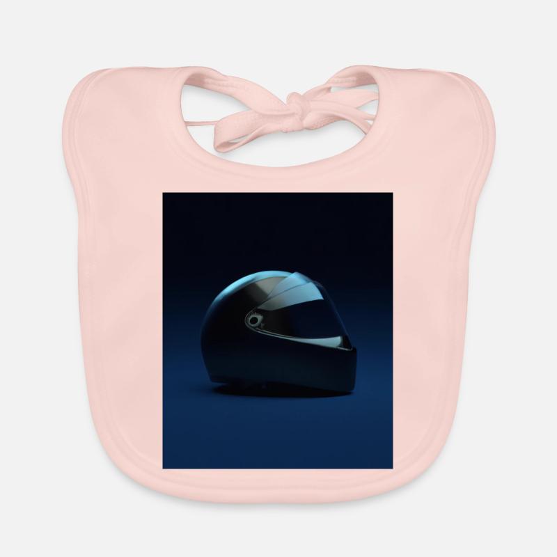 Motorrijder Helm Bio-slabbetje voor baby's