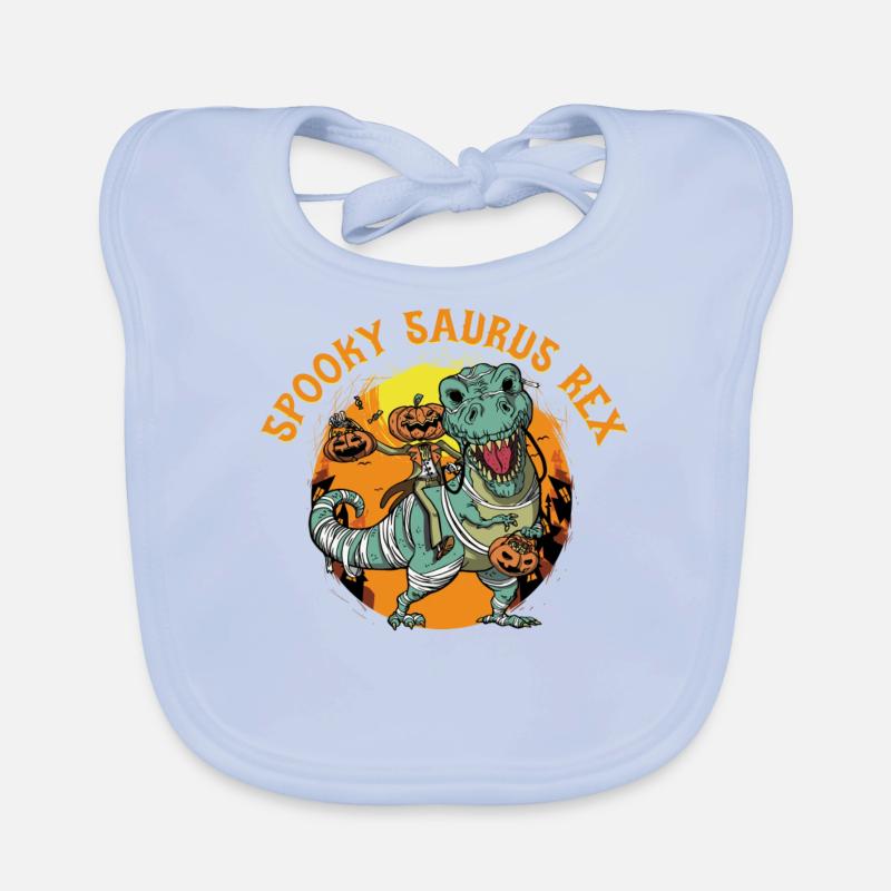 Effrayant Saurus Rex Bavoir bio Bébé