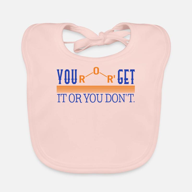 Chemise à éléments chimiques, vous l’obtenez ou vous Bavoir bio Bébé