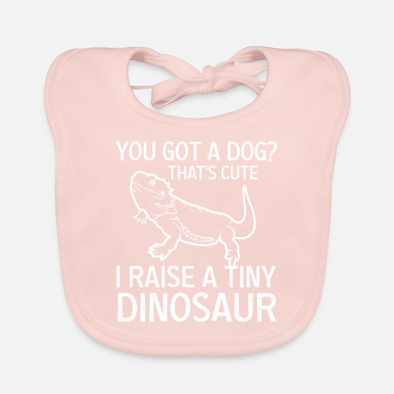 Bearded Dragon Reptile Lizard Fermented Tiny Organic Baby Bibs