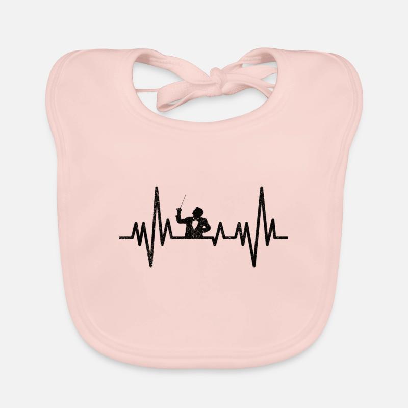 Dirigenten Geschenk Dirigent Musik Dirigieren Baby Bio-Lätzchen