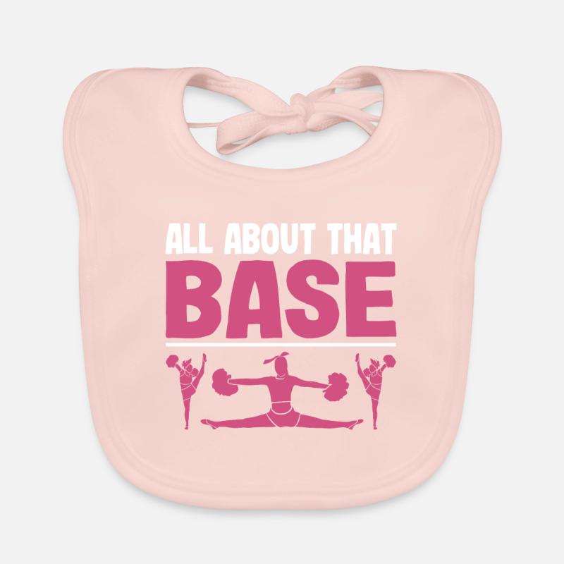 Cheerleaders à propos de cette base -cheerleading Bavoir bio Bébé