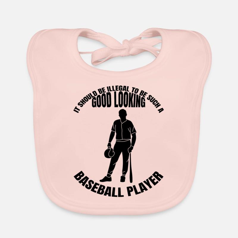 Baseball Baseball Game Gift Baseball Lovers Bavoir bio Bébé