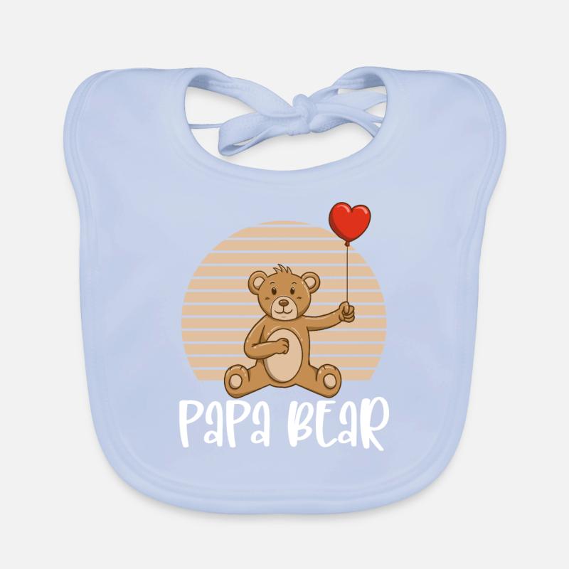 Papa Bear Baby Bio-Lätzchen
