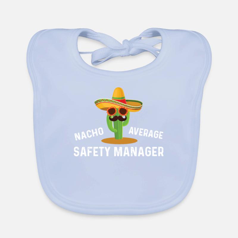 Responsable de la sécurité atypique Bavoir bio Bébé